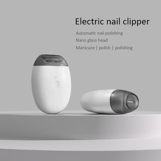 Electric Nail Clipper & Grinder with LED Light & 3 Speeds