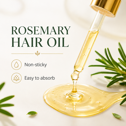 Natural Rosemary Essential Oil 100ml – For Men & Women